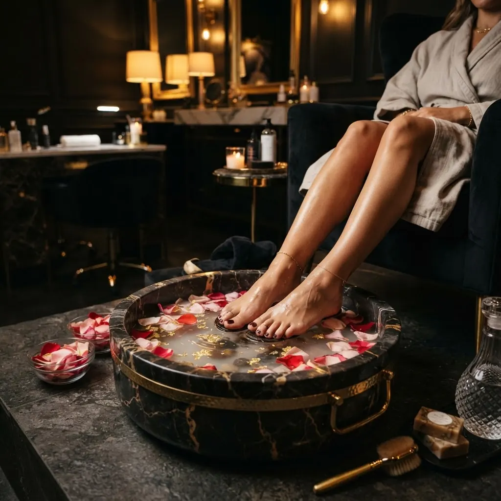 Pedicures at Noire The Nail Bar, St. Petersburg FL